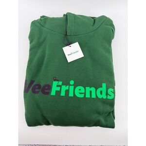 VeeFriends Green Graphic Logo Pullover Hoodie Mens XL GaryVee NFT Streetwear NEW